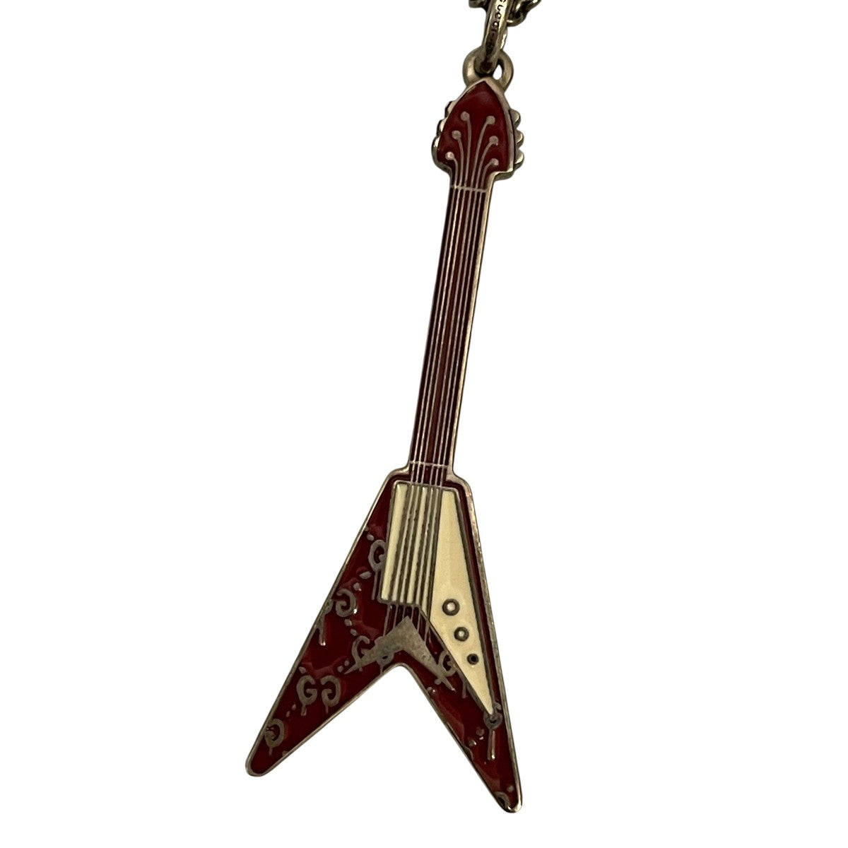 値下げ【希少】GUCCI グッチ ギターピック GUCCI - 新品同様 美品 GUCCI グッチ ギター ピック シルバー925