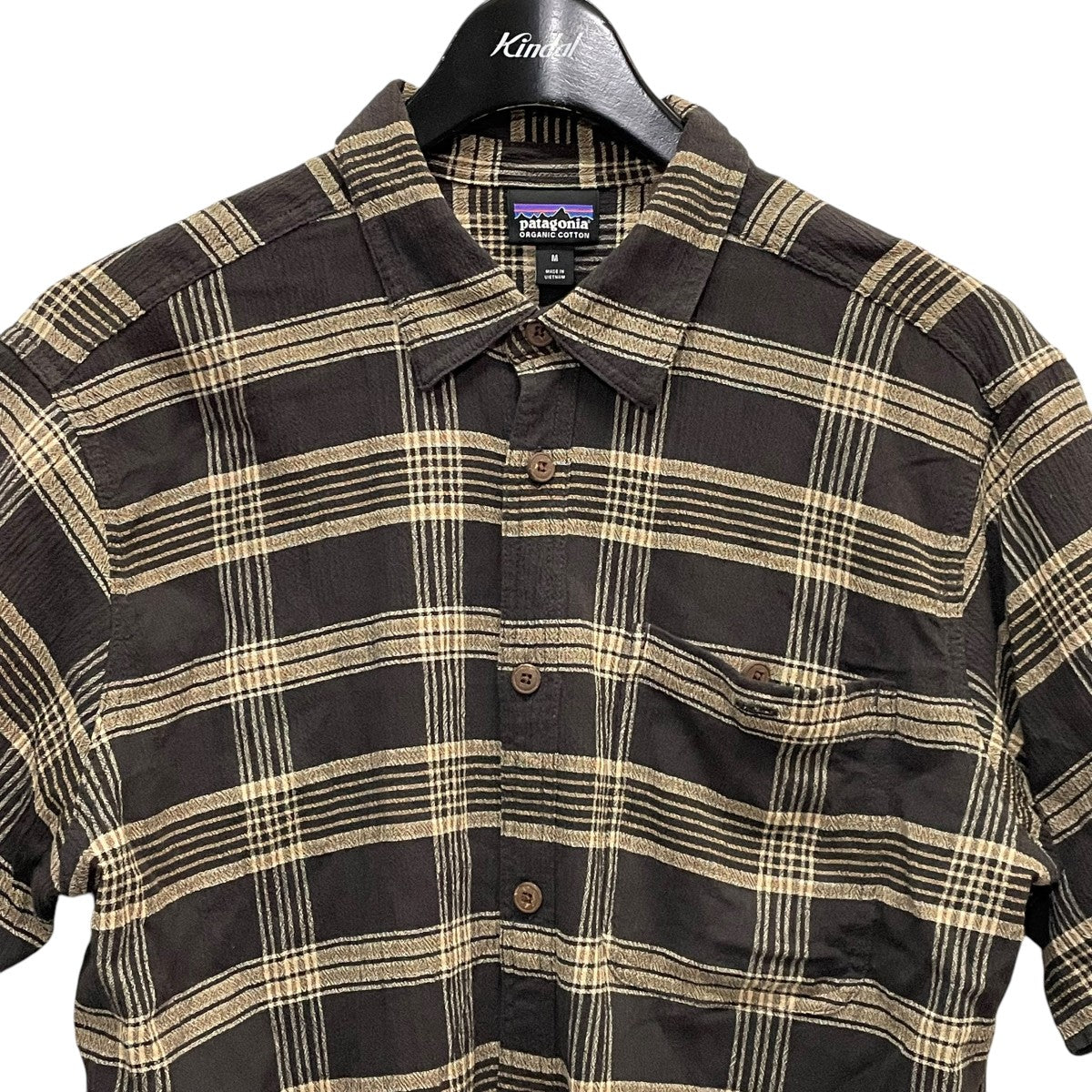 00's Patagonia オンブレチェック柄 フランネルシャツ 