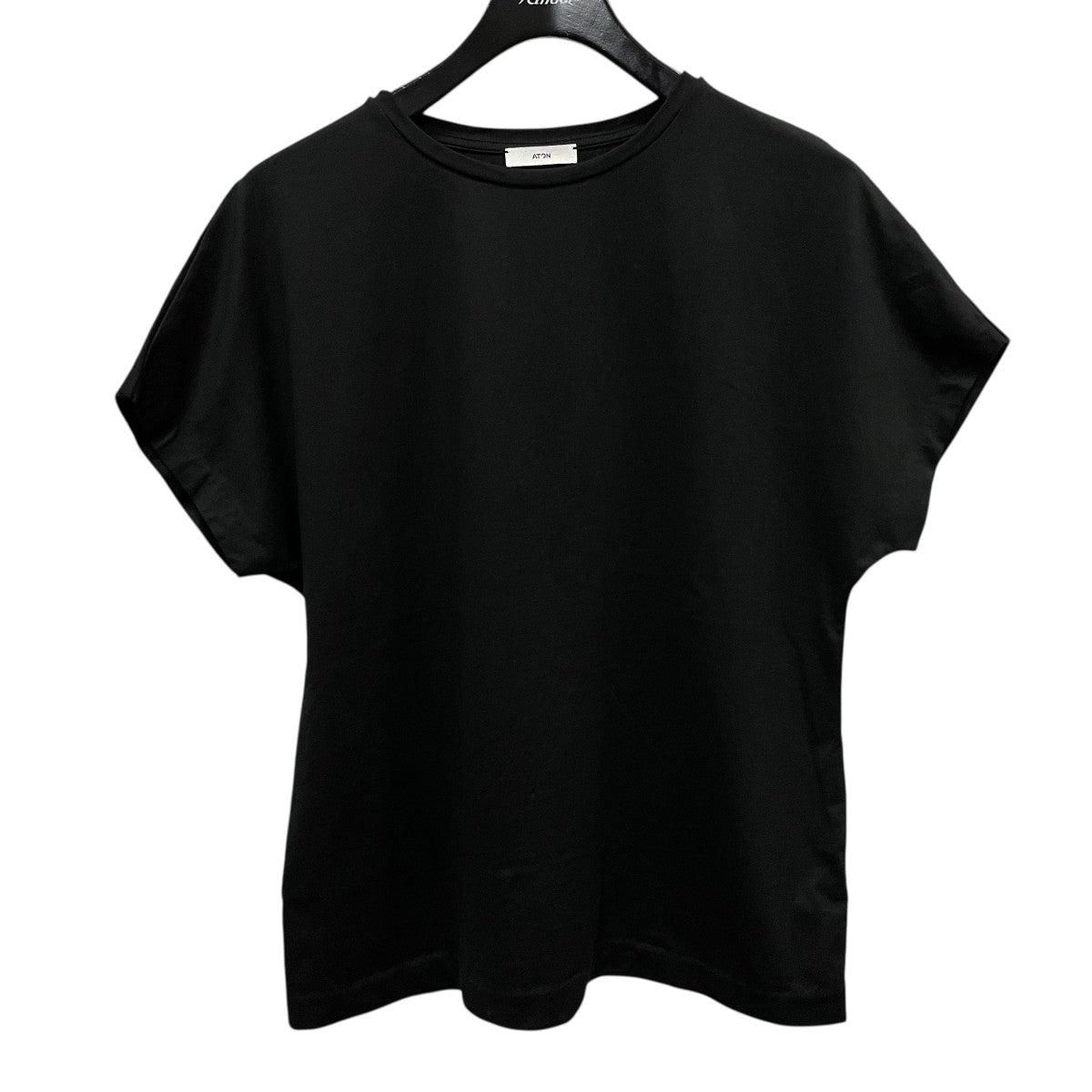 超人気高品質 ATON(エイトン) ノースリーブカットソー 6892892 6892892 ブルー カットソー(半袖+袖なし)
