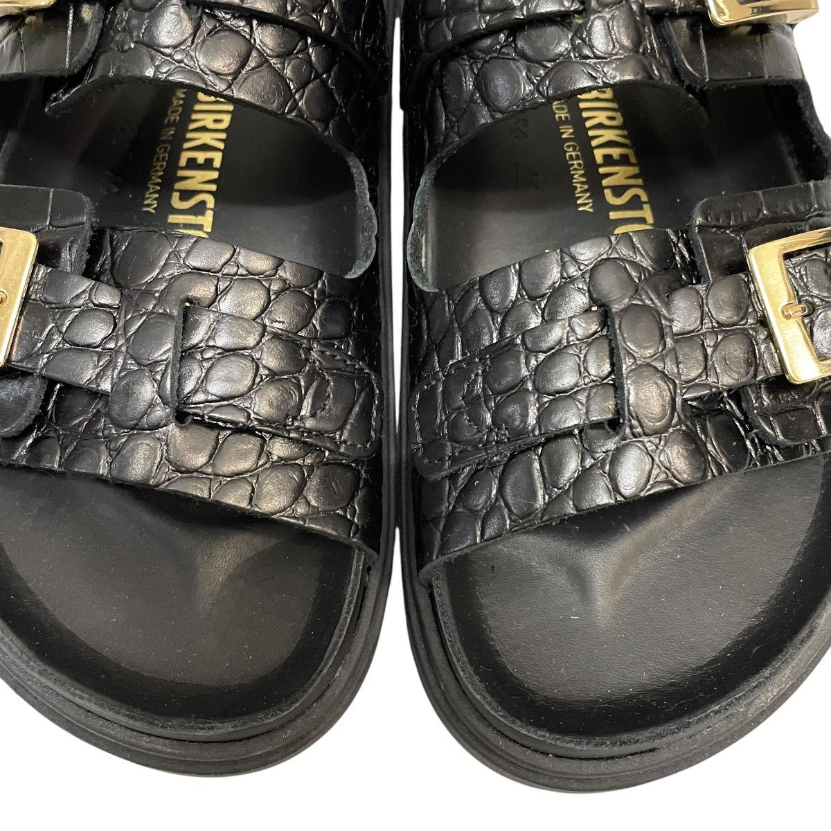 BIRKENSTOCK - ビルケンシュトック クロコ型押しサンダル St