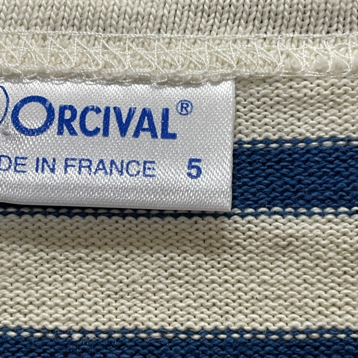 美品 ORCIVAL オーシバル ロングスリーブ バスクシャツ カットソー IP52-01 2 ブラック レディース 古着 中古 ORCIVAL - 美品 ORCIVAL オーシバル ロングスリーブ バスク