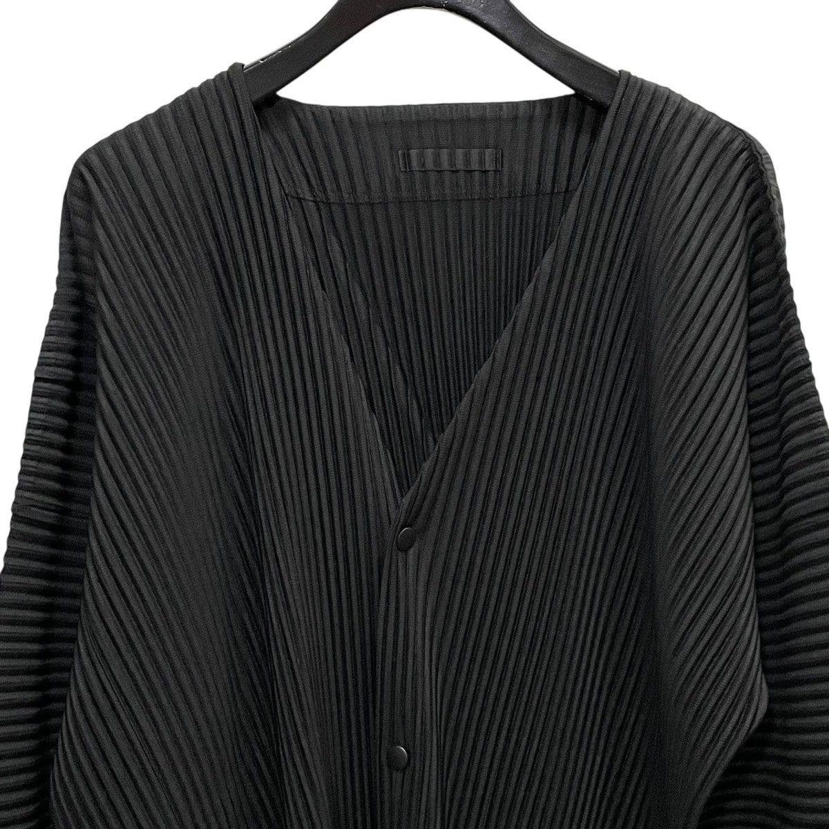 HOMME PLISSE ISSEY MIYAKE◇プリーツカーディガン(薄手