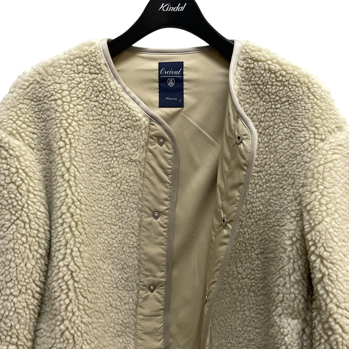 23AW WOOL BOA カラーレスボアジャケット OR-A0422