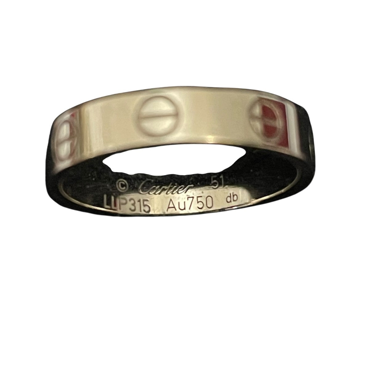 Cartier シルバーリング サイズ11 Cartier シルバーリング サイズ11