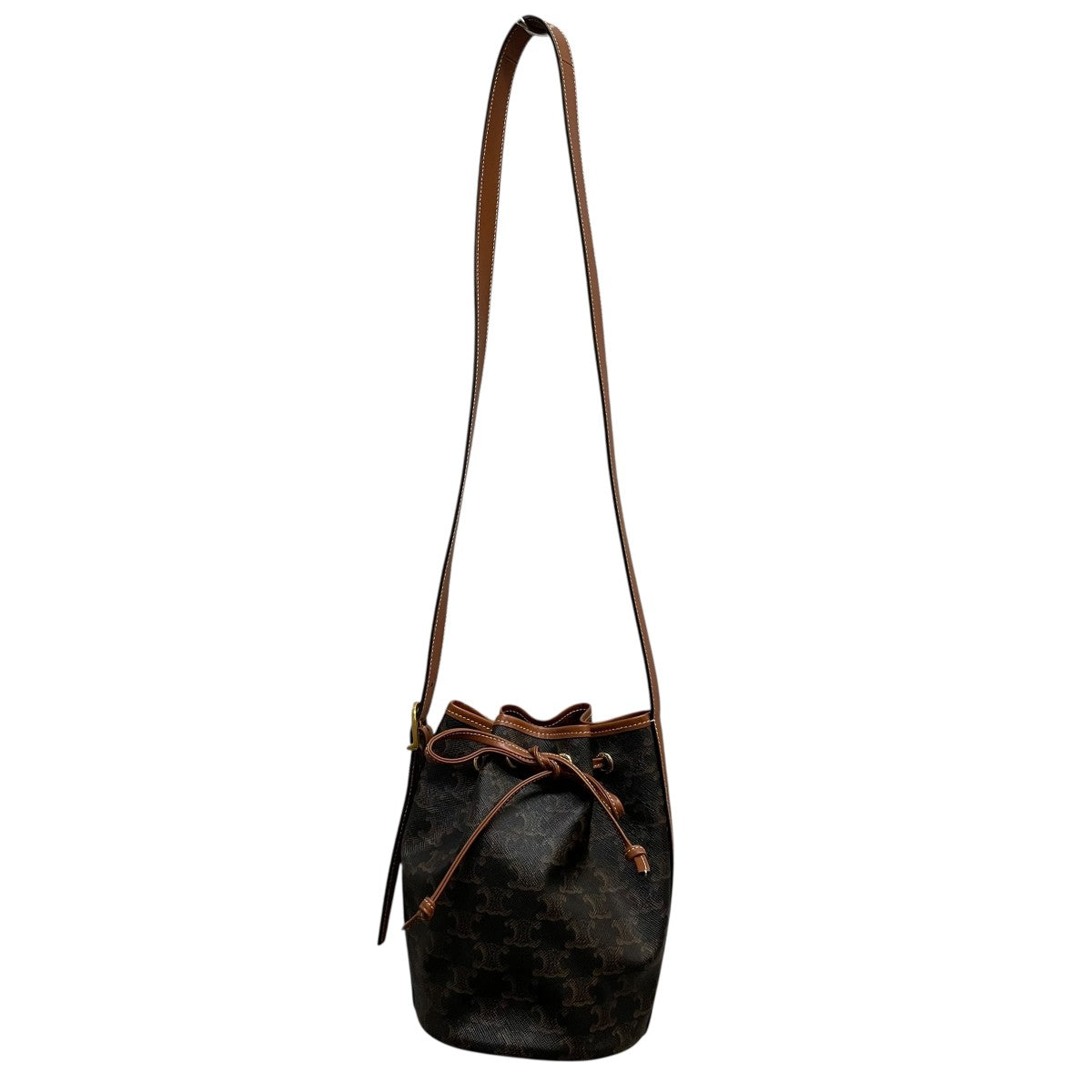 CELINE(セリーヌ) スモールドローストリングショルダーバッグ