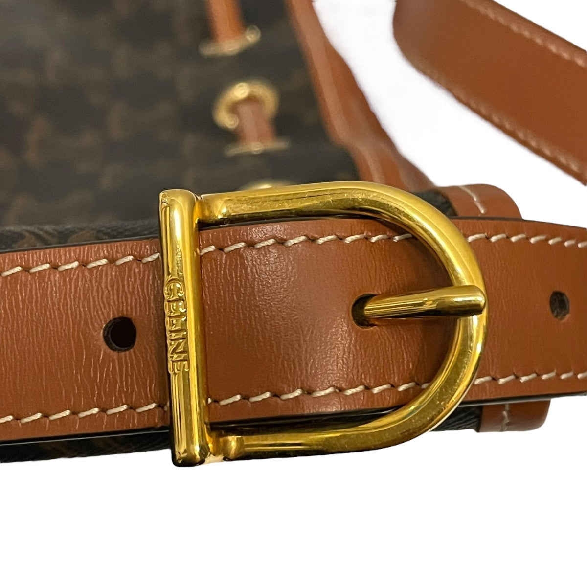 CELINE(セリーヌ) スモールドローストリングショルダーバッグ