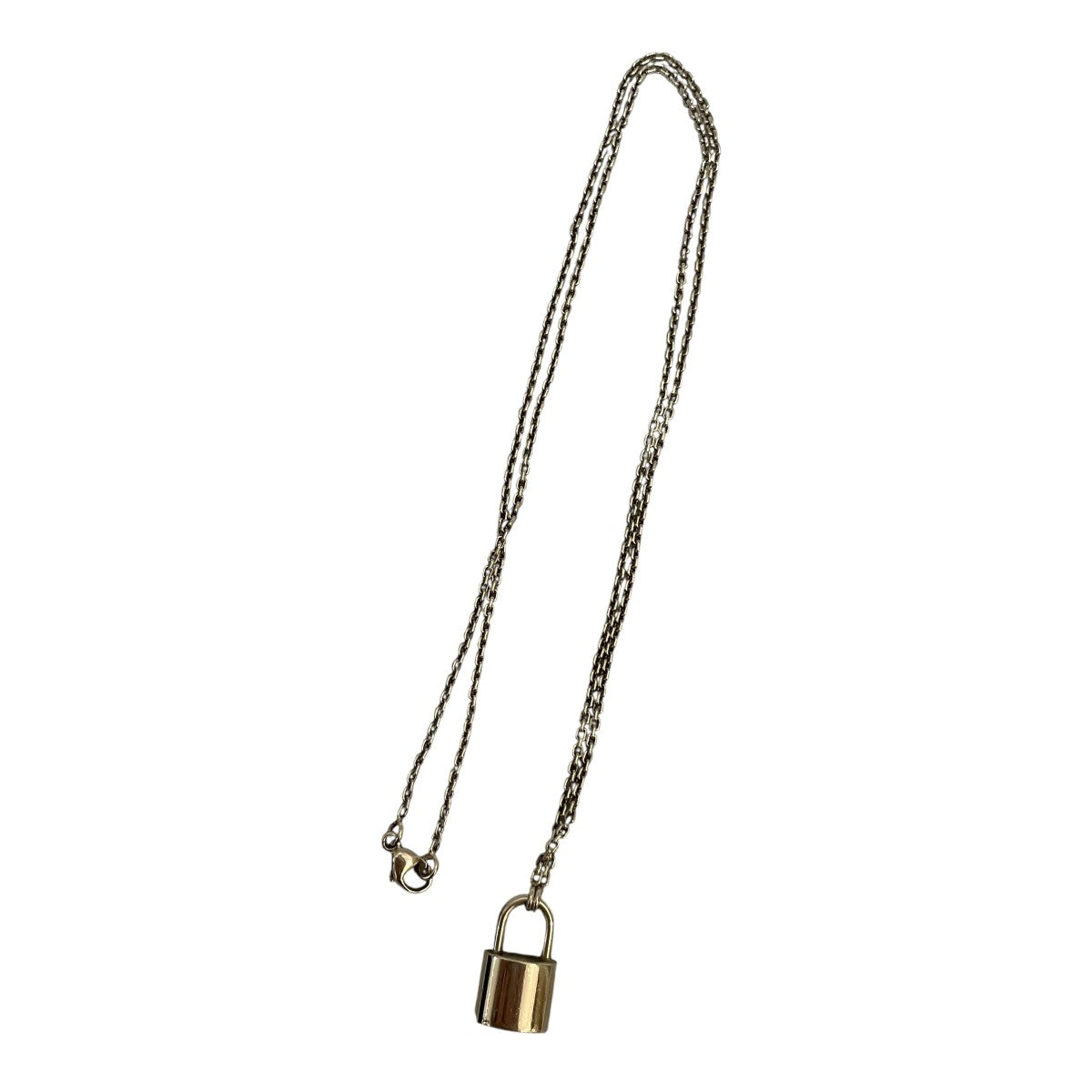 LOUIS VUITTON パンダンティフシルバーロックイットネックレスQ93559 古着・中古-2枚目のアイテム画像