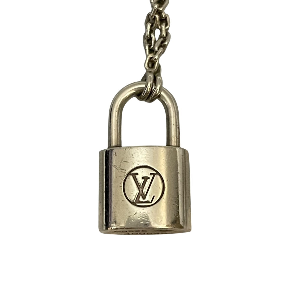 LOUIS VUITTON パンダンティフシルバーロックイットネックレスQ93559 古着・中古-3枚目のアイテム画像