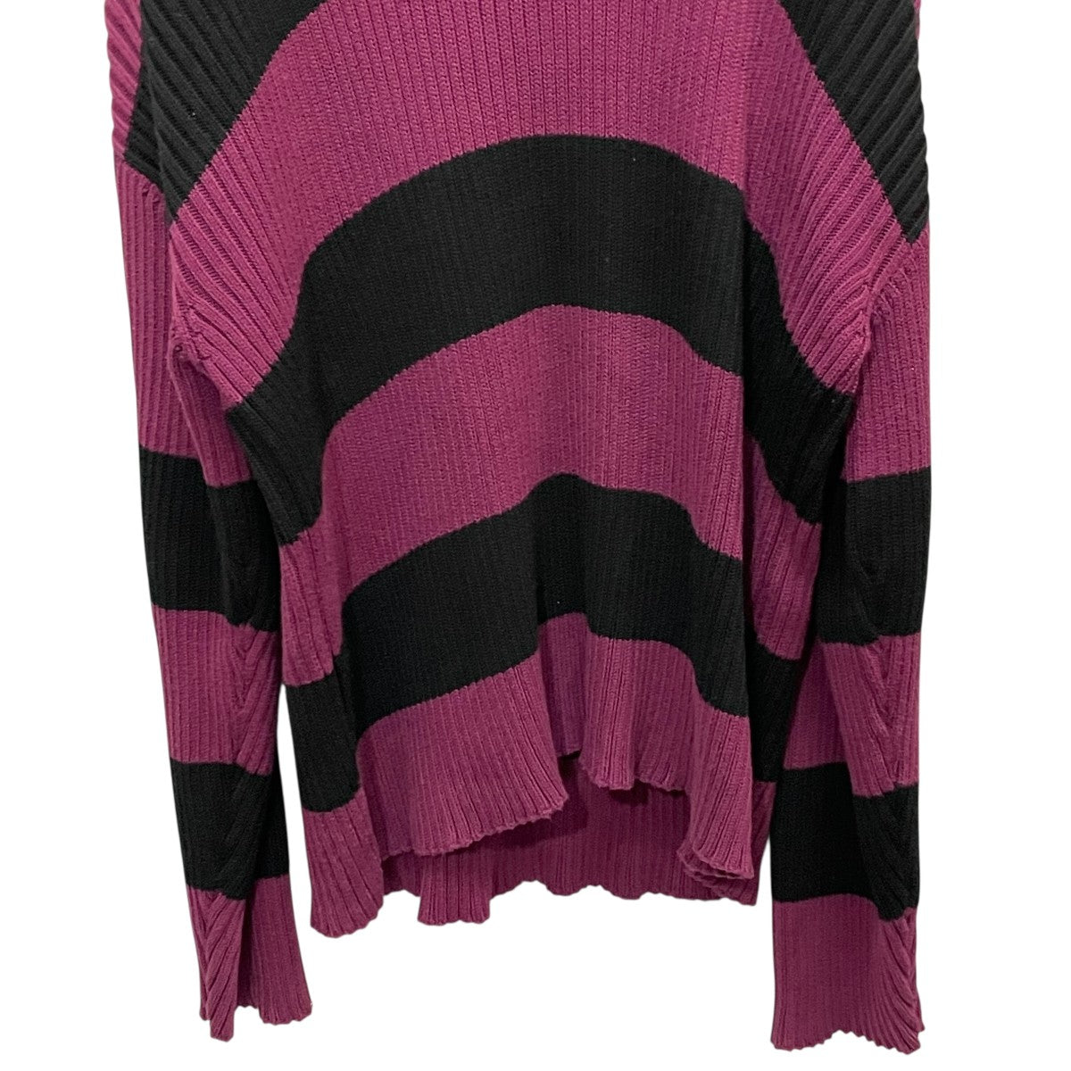 BALENCIAGA バレンシアガ バック BB ロゴ ボーダー ニット 正規 BALENCIAGA バレンシアガ バック BB ロゴ ボーダー ニット