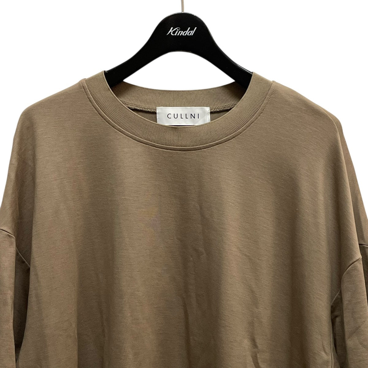 CULLNI Bi-Color Rib Neck Tee半袖カットソー23-SS-038 古着・中古-3枚目のアイテム画像