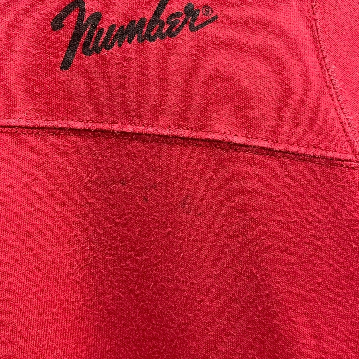 ナンバーナイン NUMBER (N)INE 99AW ロックアイドル期 半袖Tシャツ レッド サイズ：0 NUMBER (N)INE(ナンバーナイン) 99AWロックアイドル期半袖T