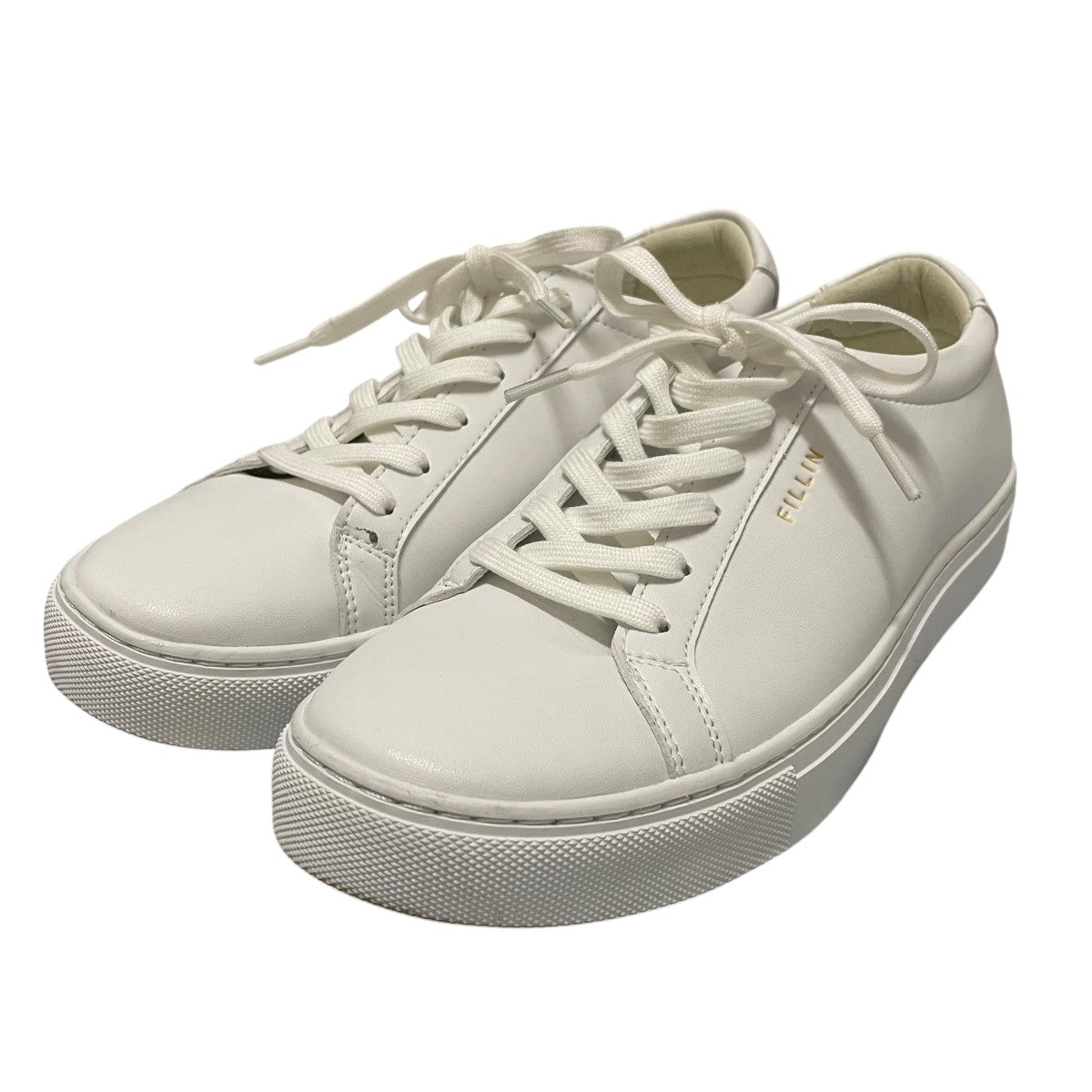 美品　FILLIN ホワイト スニーカー　希少　メンズサイズ 楽天市場】【FILLIN公式】+7.0CMスニーカー LUCENT WHITE