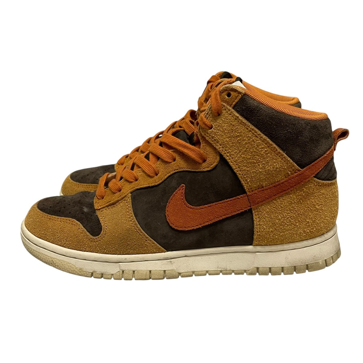 Nike ハイカットシューズ ブラウン　18cm NIKE(ナイキ) ハイカットスニーカーDD1401-200 DD1401-200