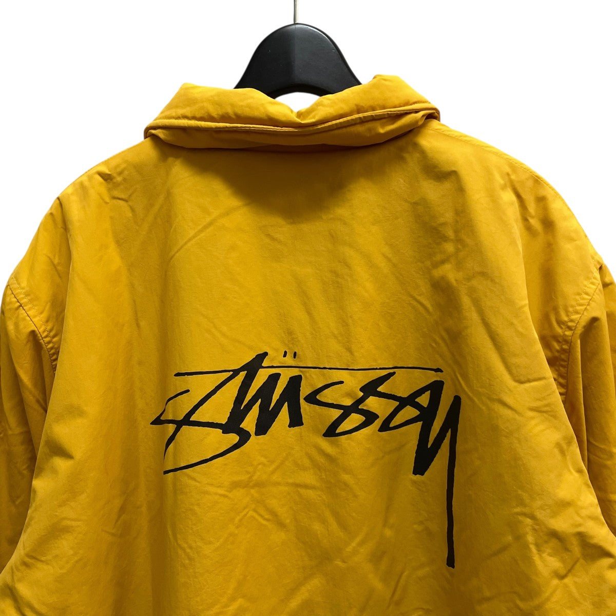 値下げ中です！stussy コーチジャケット Lサイズ stussy(ステューシー) コーチジャケット ブラック サイズ L