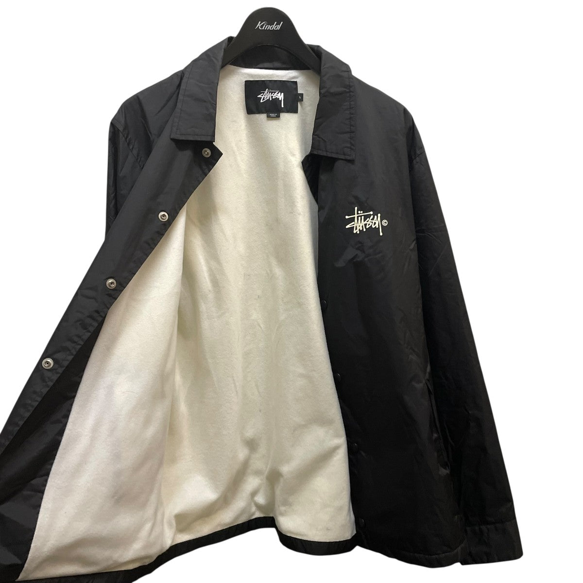 stussy(ステューシー) コーチジャケット ブラック サイズ L