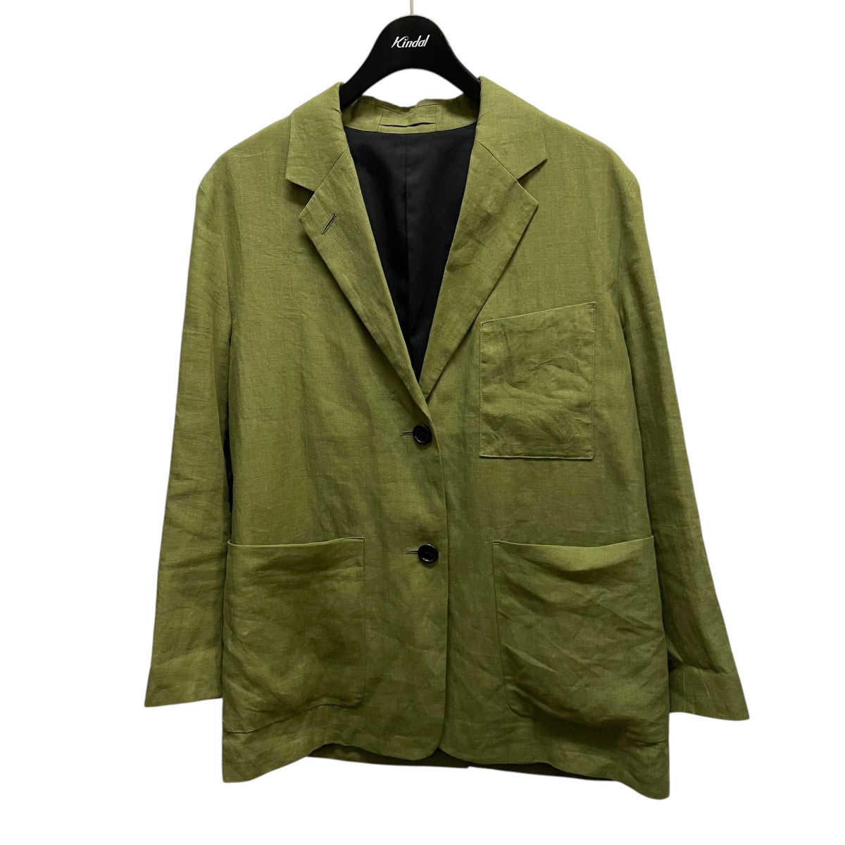 23SSYARN DYED LINENジャケット578-3120005