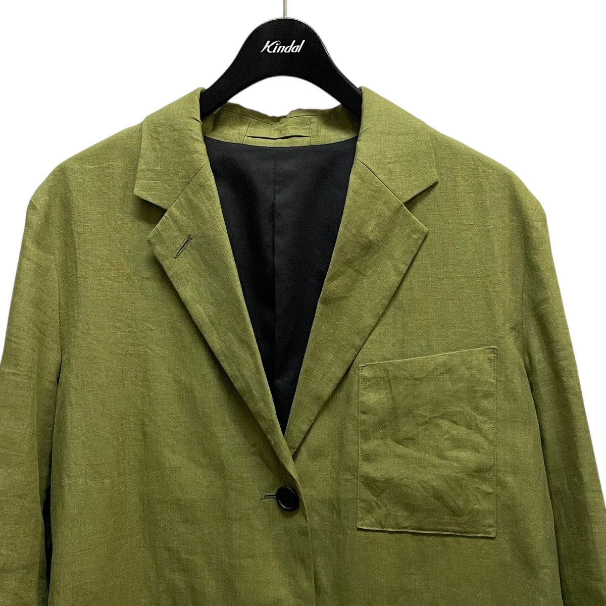 23SSYARN DYED LINENジャケット578-3120005