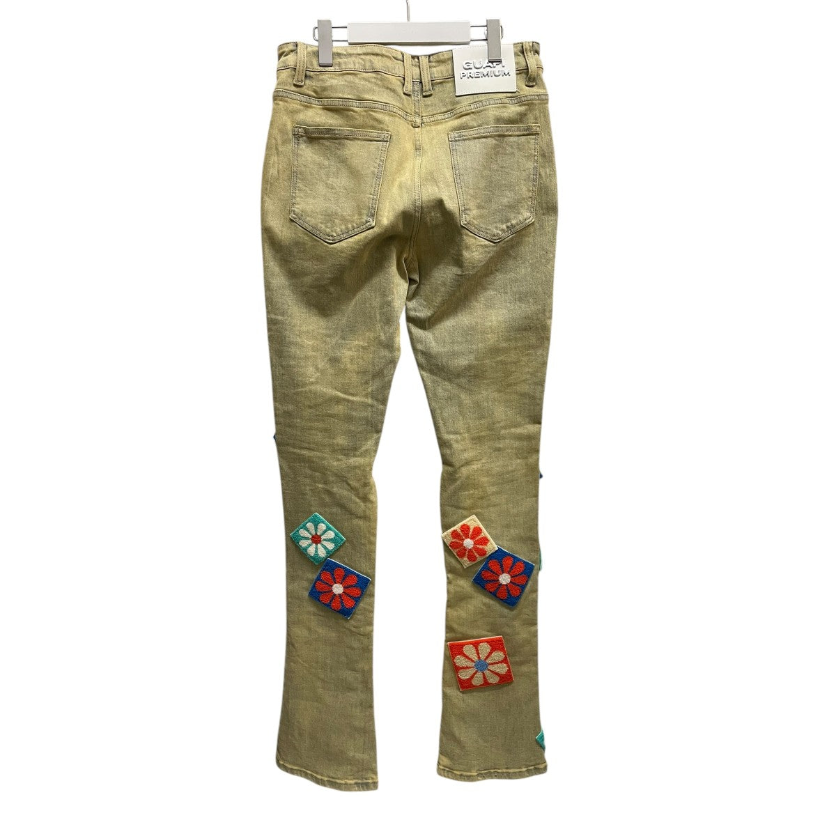 GUAPI PREMIUM ピンクデニムパンツ　32 GUAPI PREMIUM ピンクデニムパンツ 32 - メルカリ