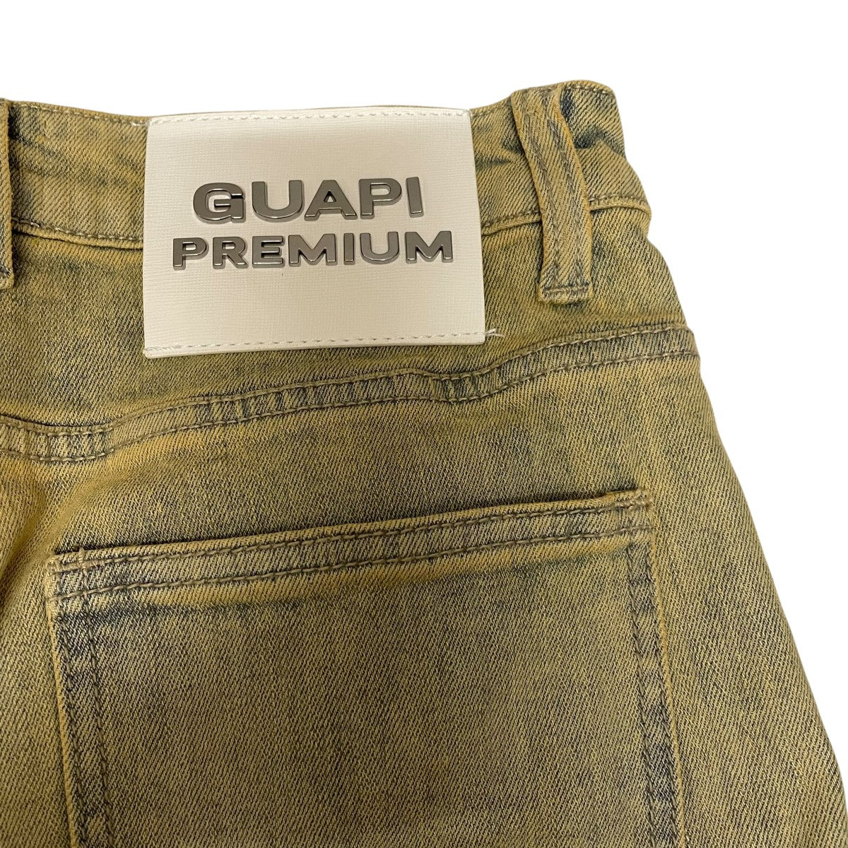 GUAPI セルティックワックスデニム　パンツ　コーティング　32 グアピ 大特価‼️ 早い者勝ち‼️GUAPI セルティックワックスデニム