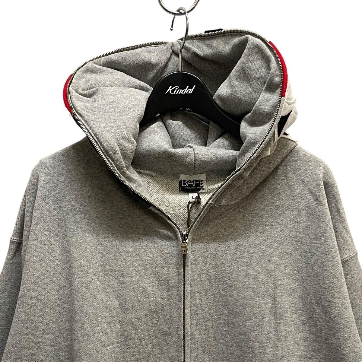 A BATHING APE(アベイシングエイプ) タイガーパーカー グレー