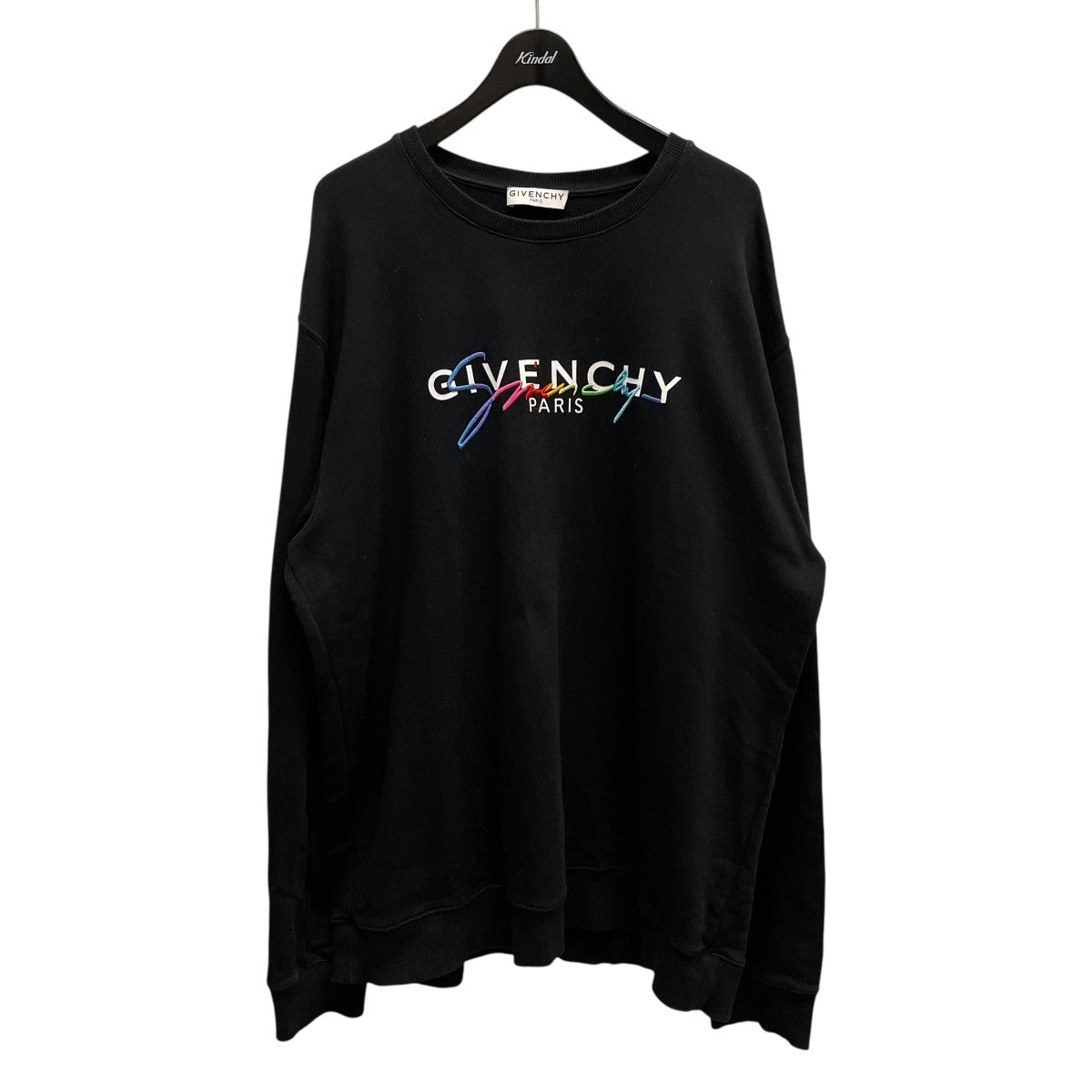 GIVENCHY ジバンシィ スウェット 黒 S 2020725Y0056 GIVENCHY(ジバンシィ) ロゴスウェットBMJ03C30AF 20SS