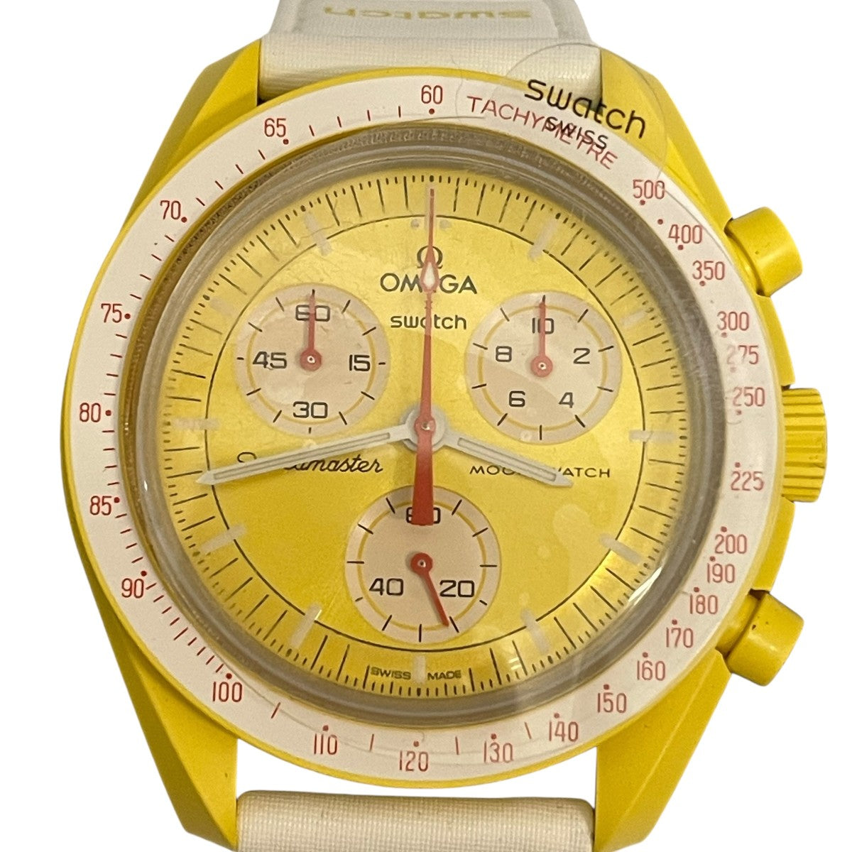 オメガ×スウォッチ　イエロー　Mission to The Sun OMEGA Omega X Swatch to the Planets with the Bioceramic MoonSwatch