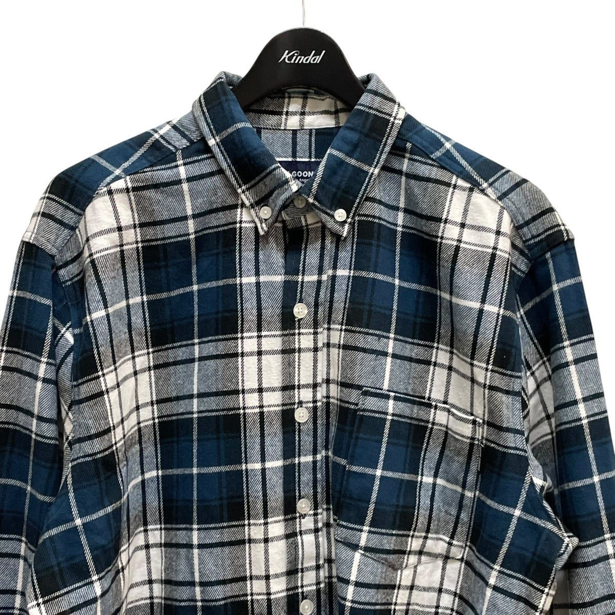 NOON GOONS チェックシャツ 古着・中古-3枚目のアイテム画像