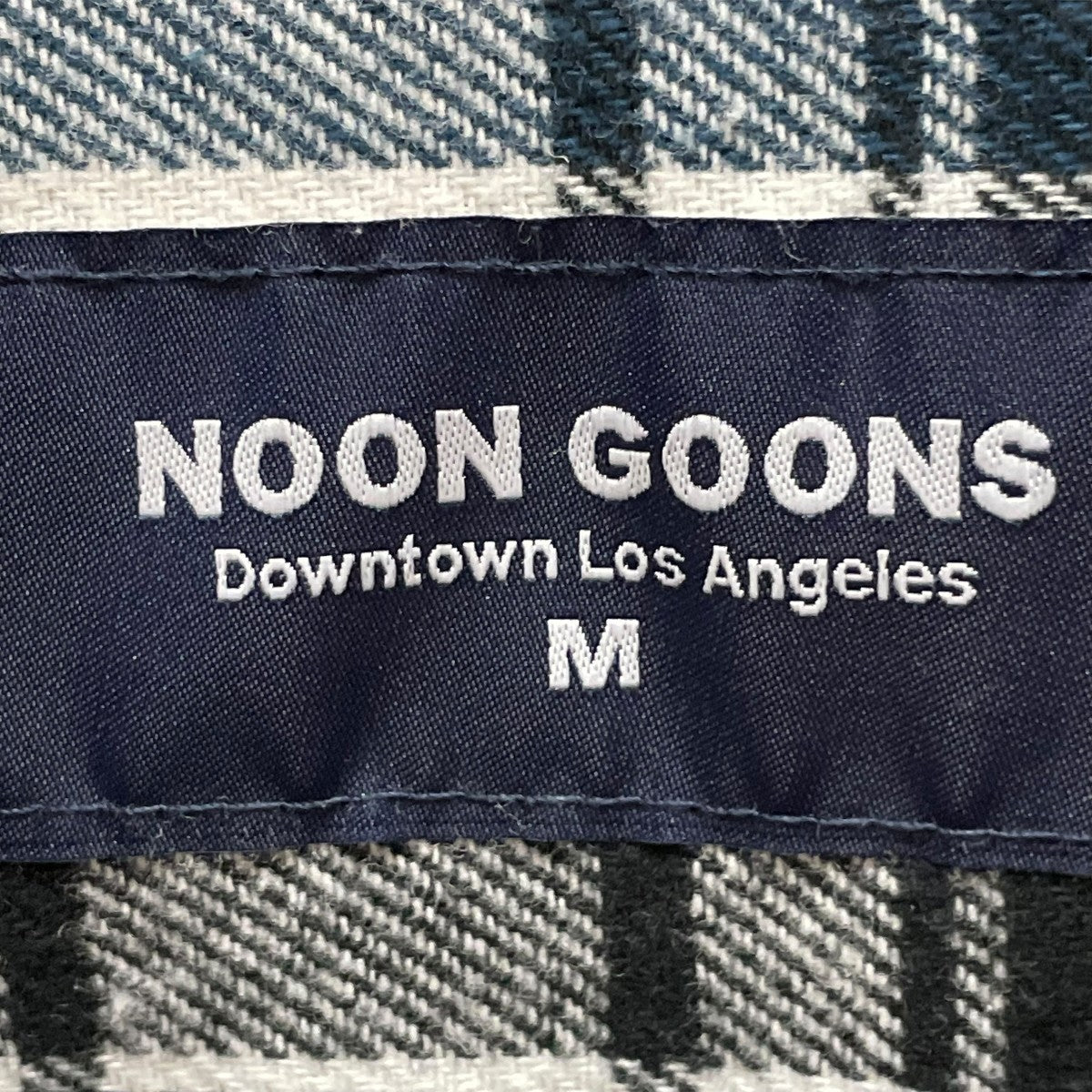 NOON GOONS チェックシャツ 古着・中古-6枚目のアイテム画像