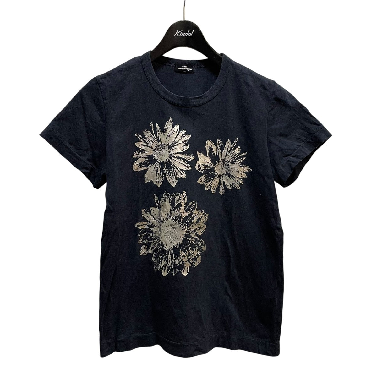 コムデギャルソン 24SS Tシャツ ブラック ポリエステル GM-T015 COMME des GARCONS(コムデギャルソン) 24SS半袖シャツGM T015 GM