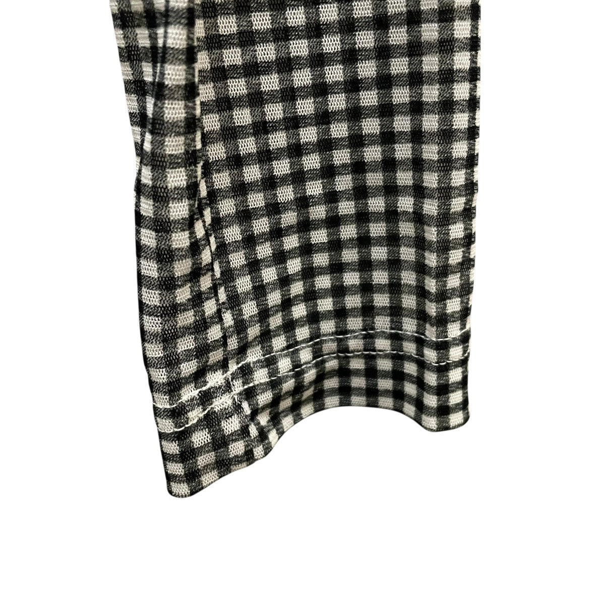 noir kei ninomiya ギンガムチェックTシャツ noir kei ninomiya(ノワールケイニノミヤ) ギンガムチェック