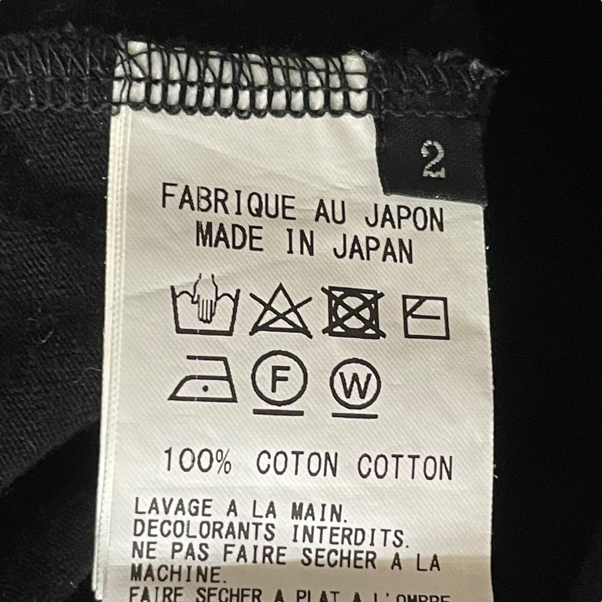 Y’s 半袖カットソーYH-T61-564 古着・中古-6枚目のアイテム画像
