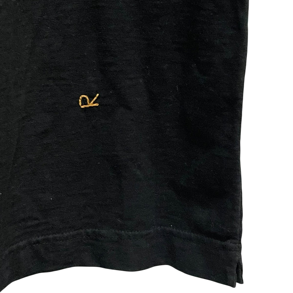 フォーティファイブアール 45R ホリーグロゴプリントノ90845星tシャツ 半袖カットソー ブラック サイズ：1 45R フォーティファイブアール ホリーグロゴプリント90845星T