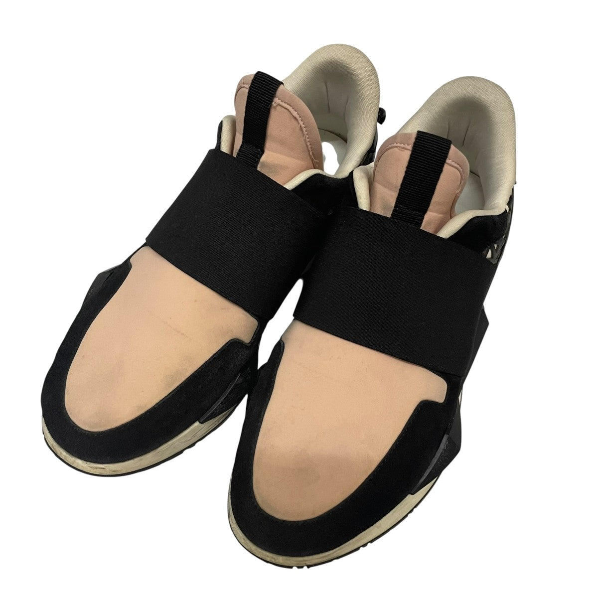 Black and pink runner sneakerスニーカーBE09195145