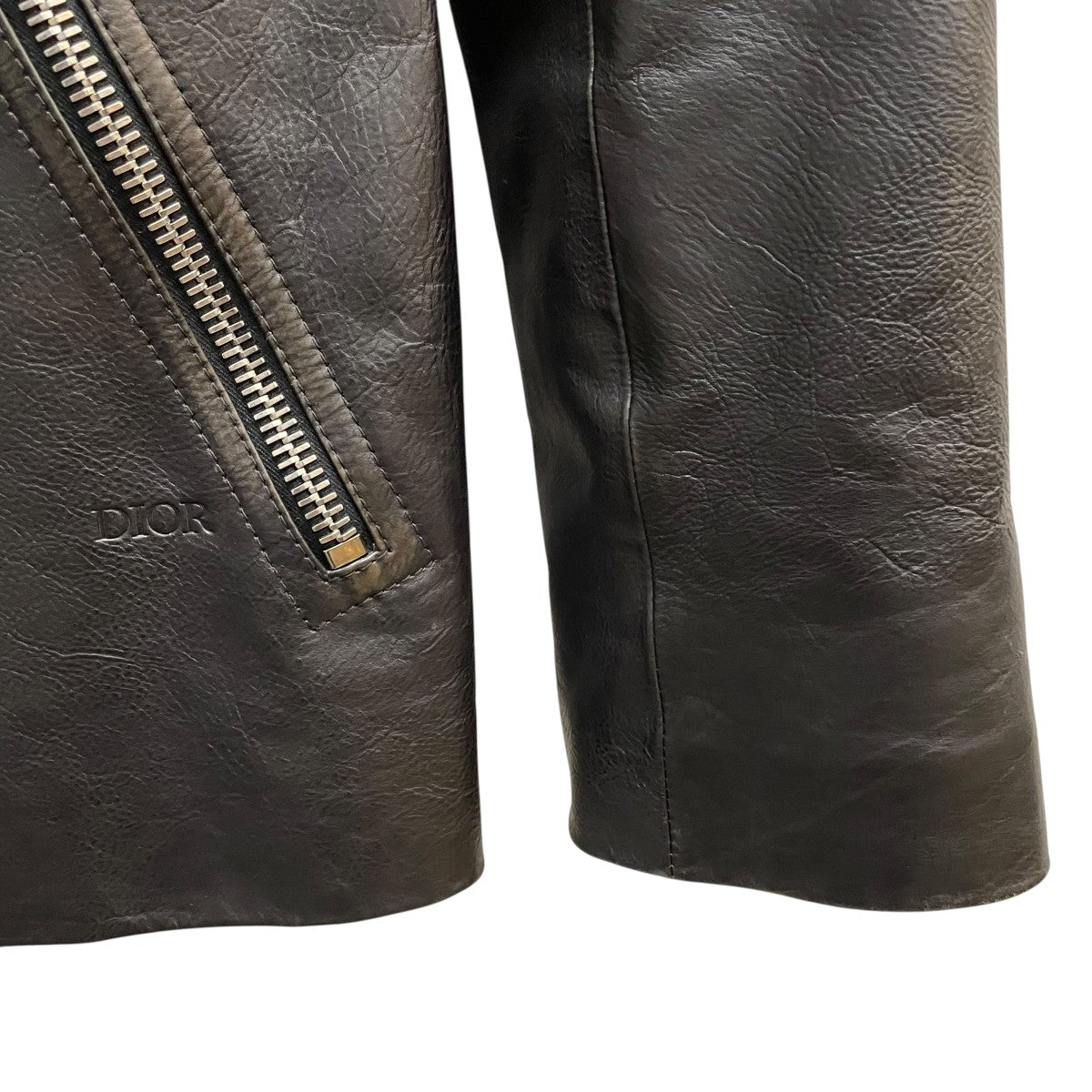 DIOR レザージャケット243L411A0652 古着・中古-4枚目のアイテム画像
