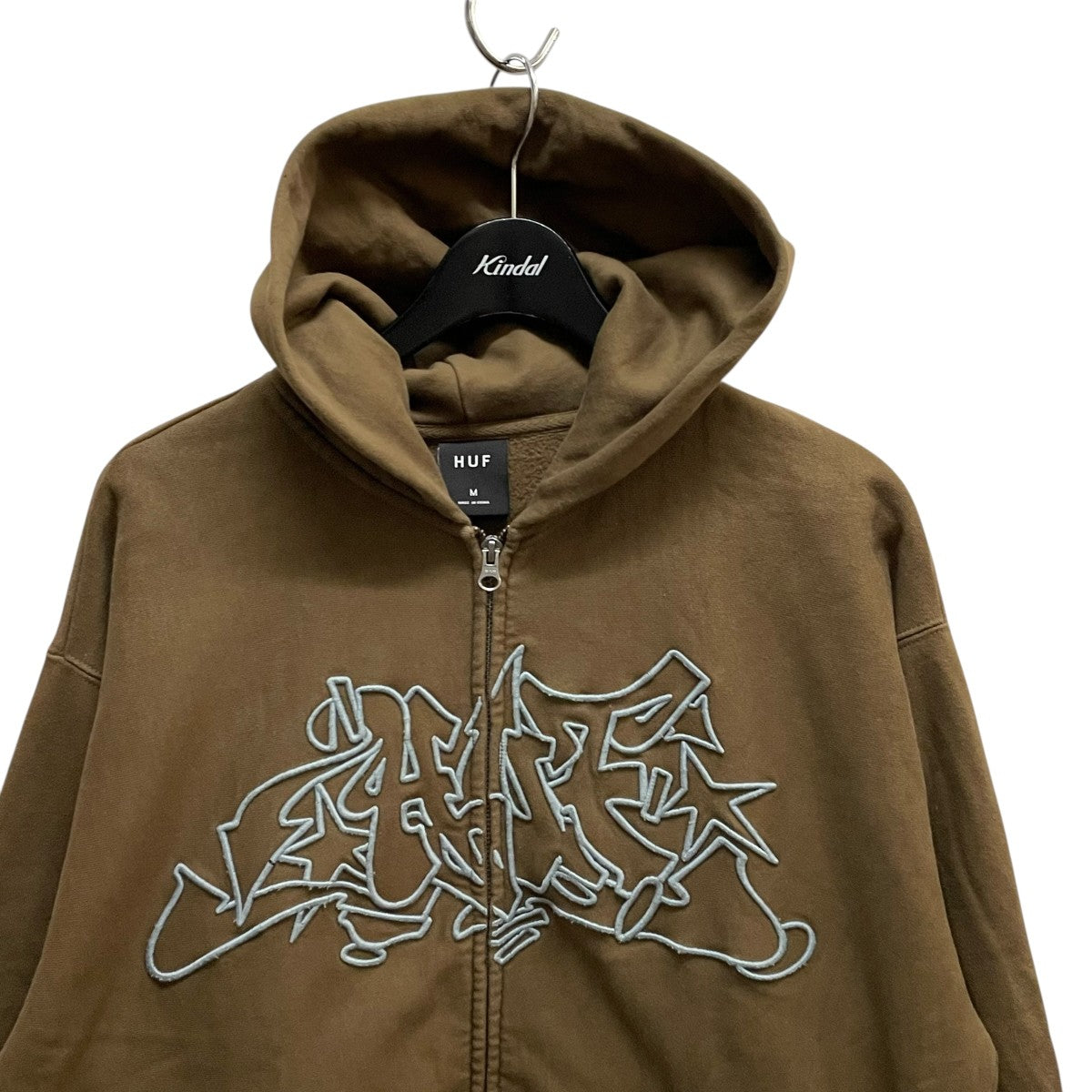 HUF グラフィックプリント パーカー Lサイズ ブラウン HUF グラフィックプリント パーカー ブラウン