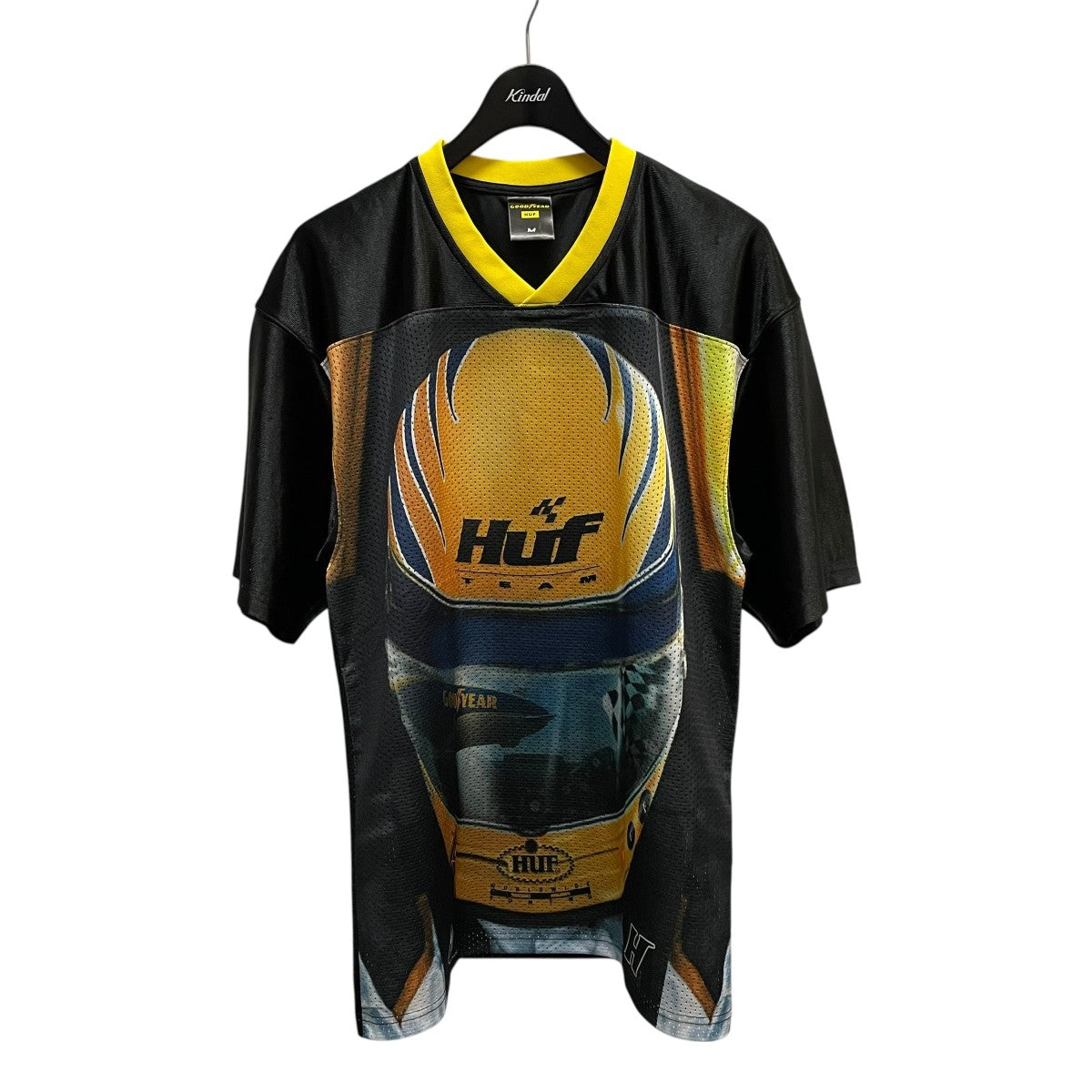 HUF×GOODYEAR 23SSFINAL LAP JERSEY半袖カットソーKN00469 古着・中古-1枚目のアイテム画像