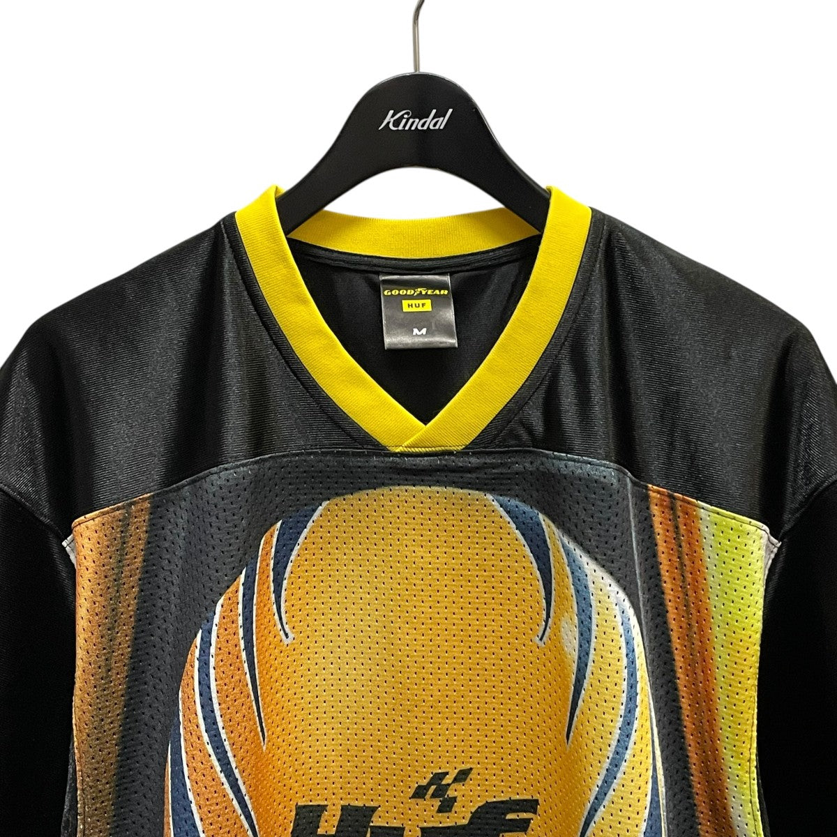 HUF×GOODYEAR 23SSFINAL LAP JERSEY半袖カットソーKN00469 古着・中古-3枚目のアイテム画像