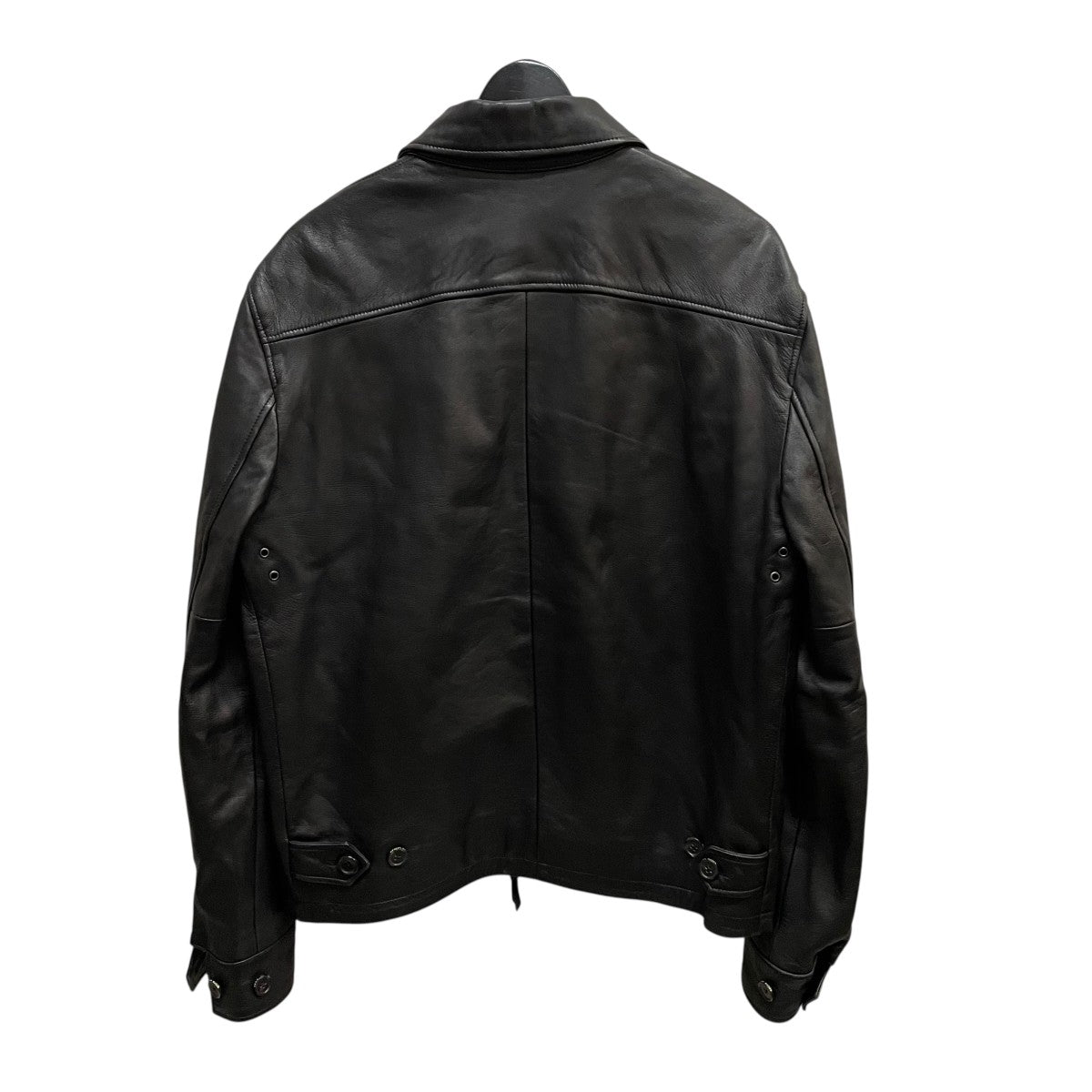 RALPH LAUREN(ラルフローレン) レザージャケット ブラック サイズ S  