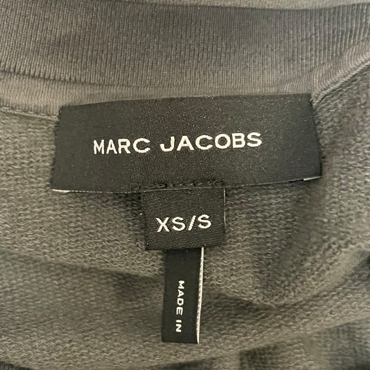 マークジェイコブス MARC JACOBS 24SS グランジスプレーノースリーブ カットソー 2S4RTP024C11 グレー サイズ：XS MARC JACOBS(マークジェイコブス) 24SSグランジスプレー