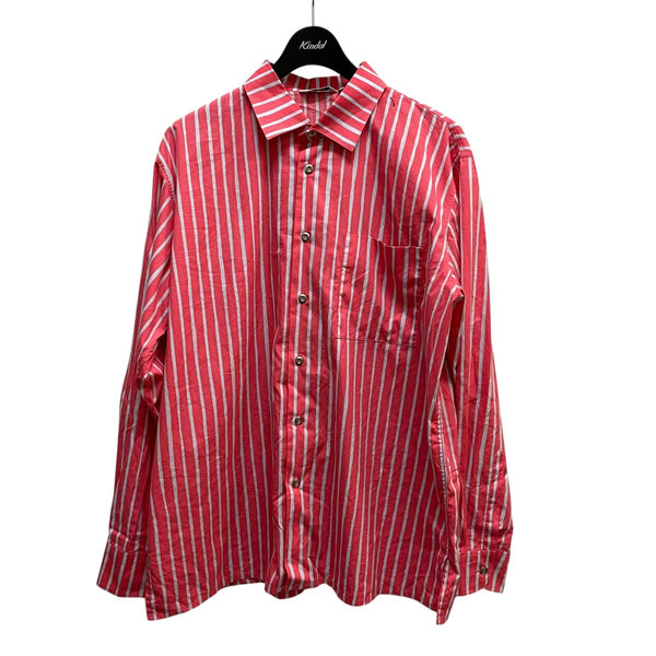 marimekko(マリメッコ) ストライプシャツ ピンク サイズ M｜【公式