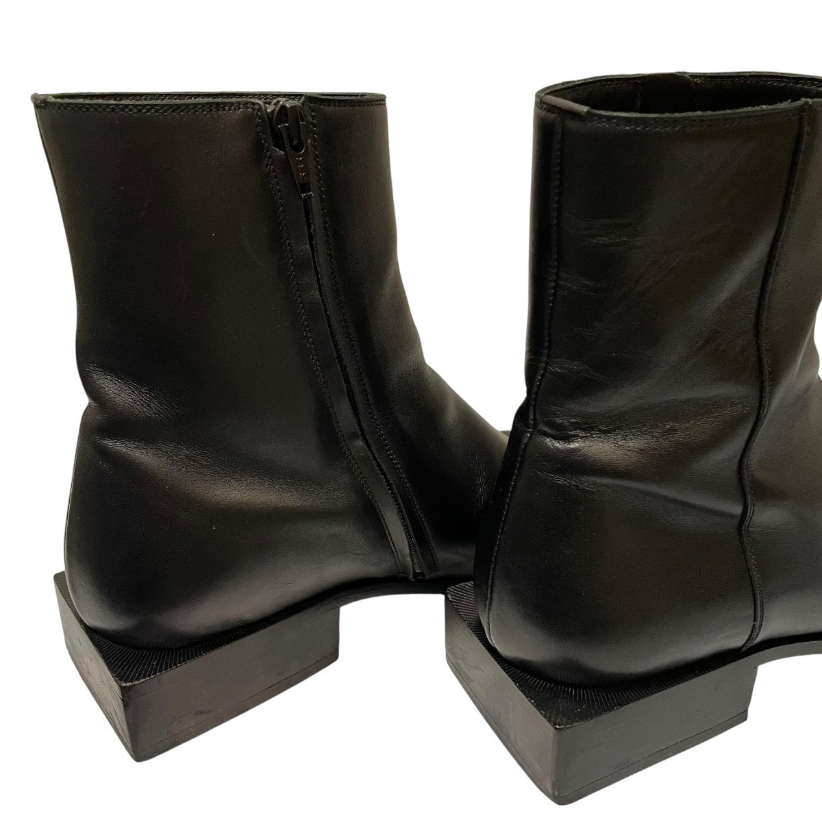 BALENCIAGA(バレンシアガ) FLAT RIM BOOTIE BBロゴプレート
