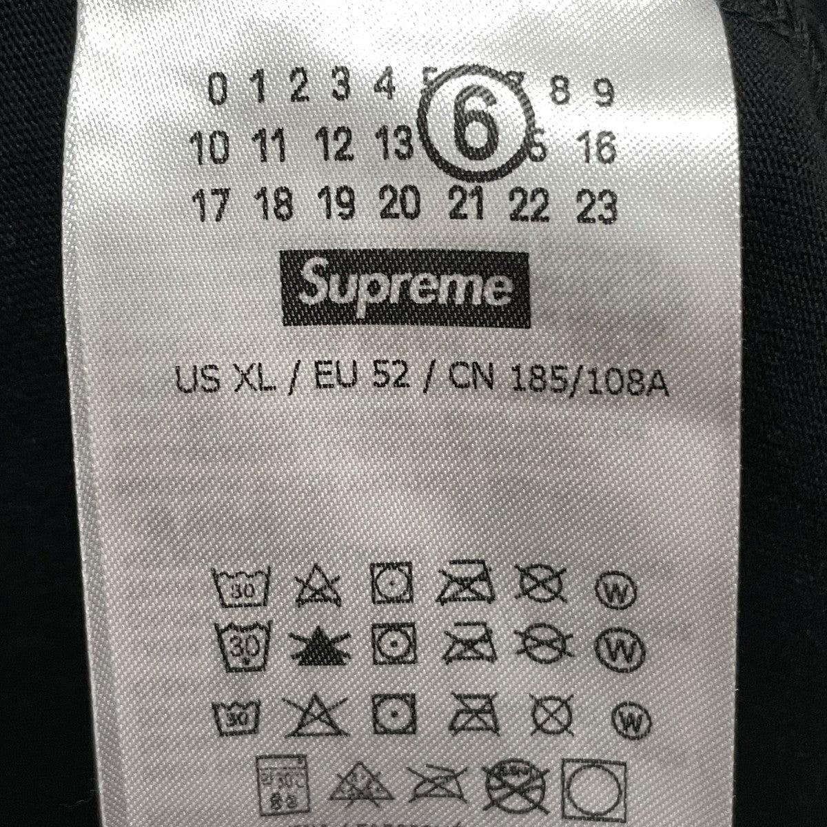 MM6 Maison Margiela×Supreme Liquid Blue Oversized Tee半袖カットソー 古着・中古-7枚目のアイテム画像