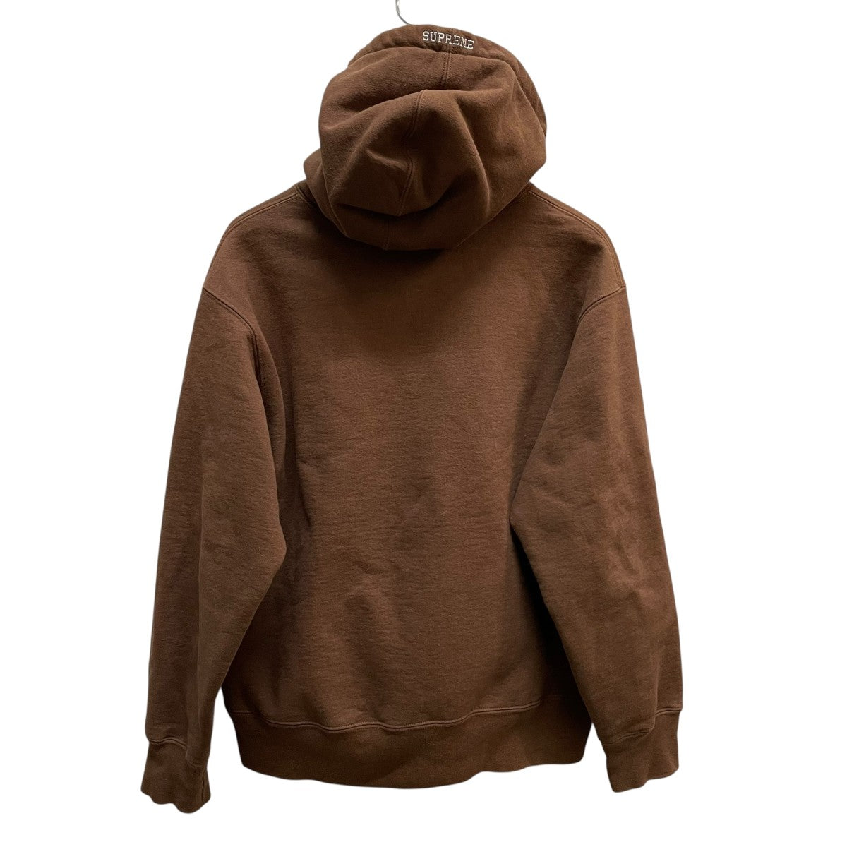 SUPREME ブラウン パーカー Sマーク　ツノSロゴ Supreme(シュプリーム) ツノSロゴパーカー ブラウン サイズ S