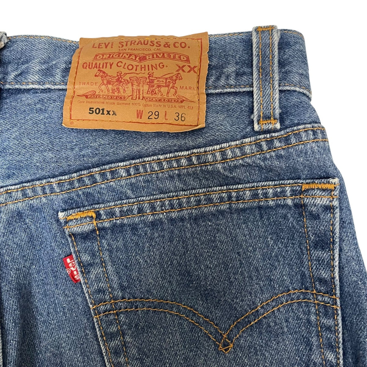 LEVI'S(リーバイス) ボタン裏552 90年代デニムパンツ インディゴ