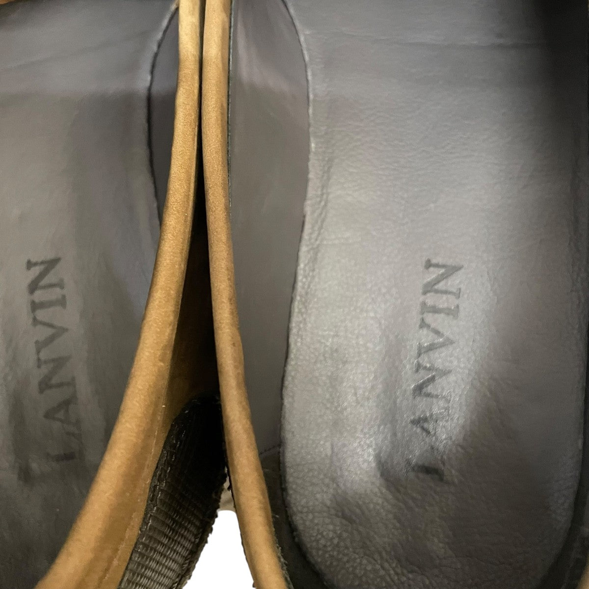 LANVIN レザーシューズ 古着・中古-5枚目のアイテム画像