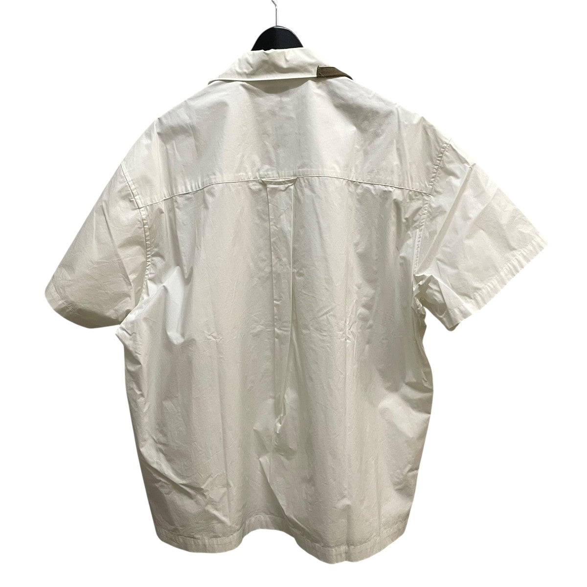 KOLOR 22SSタイプライターコーティング半袖シャツ22SBM-B02135 古着・中古-2枚目のアイテム画像