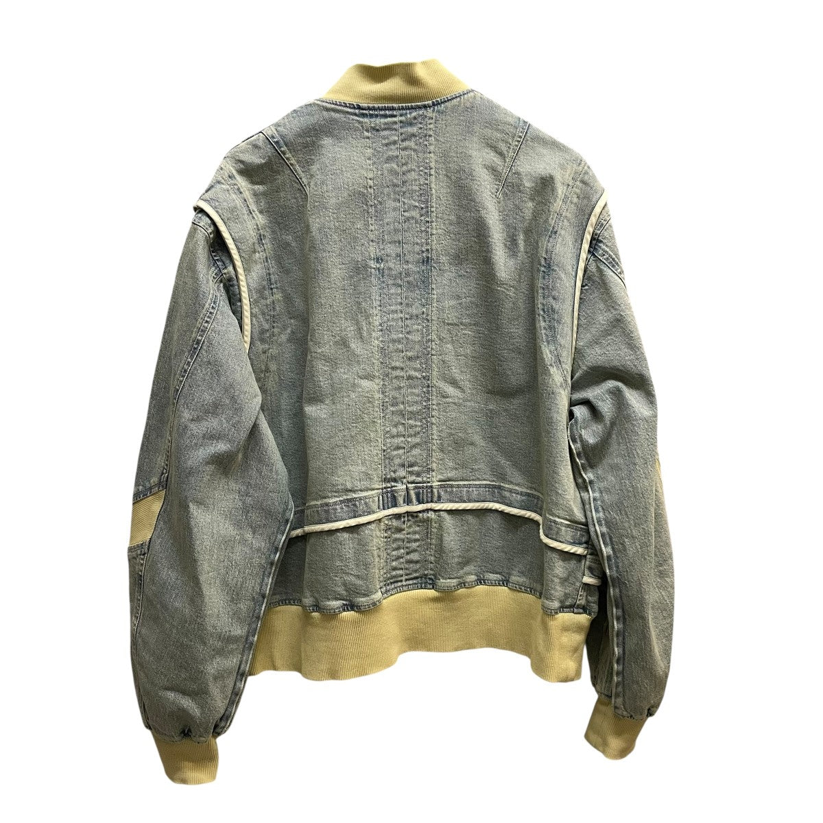 ☆最終値下げ価格【未使用品】BALMUNG(バルムング) スクエアジャケット BALMUNG バルムング】セーラースウェットブルゾン グレー