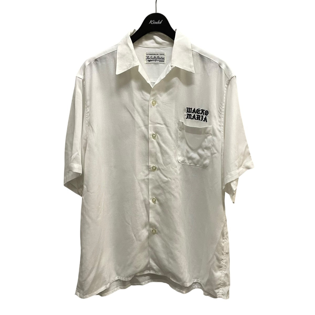 WACKO MARIA(ワコマリア) 50'S OPEN COLLAR SHIRT S／S半袖