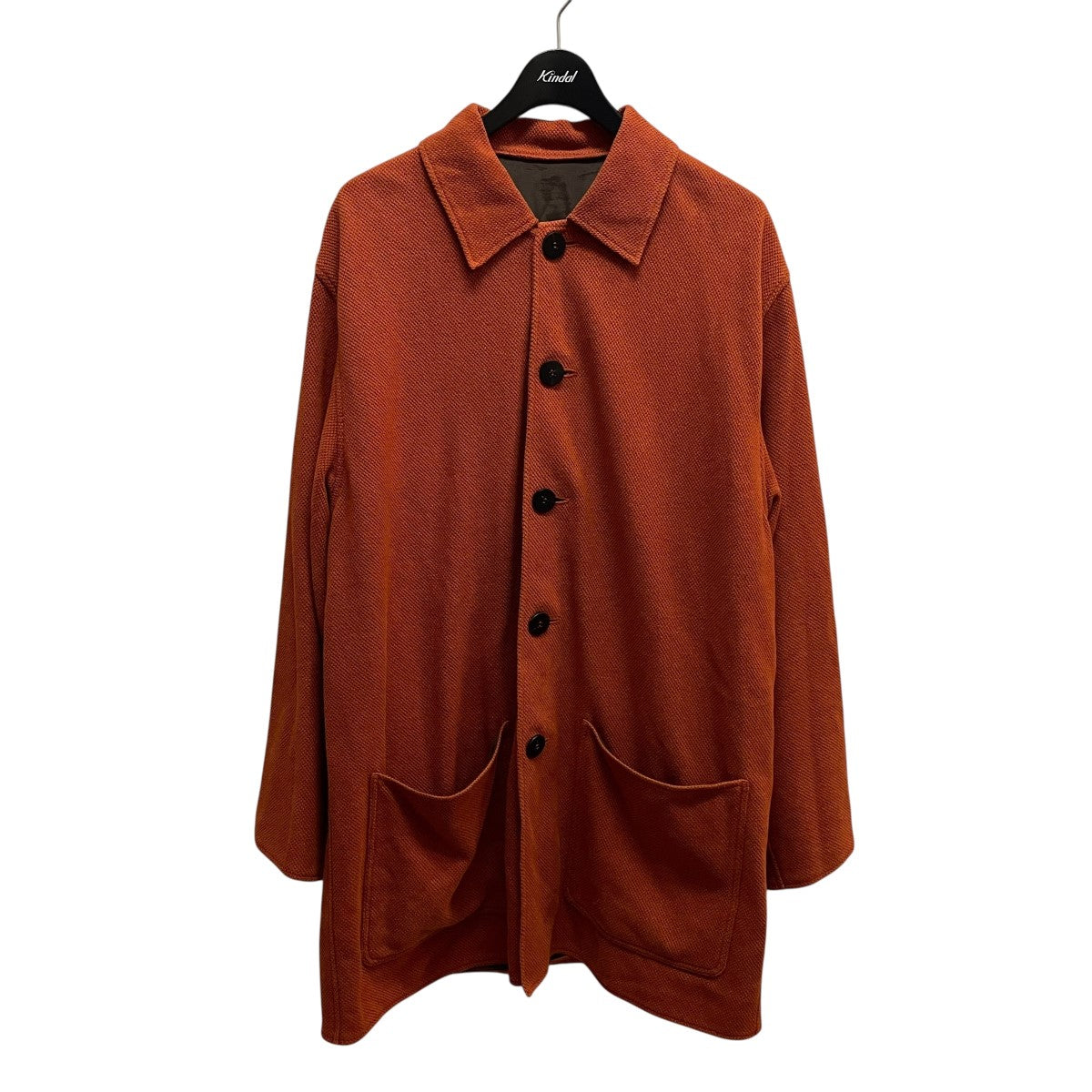 22SSCOTTON LINEN HALF COATコートC221U03C01