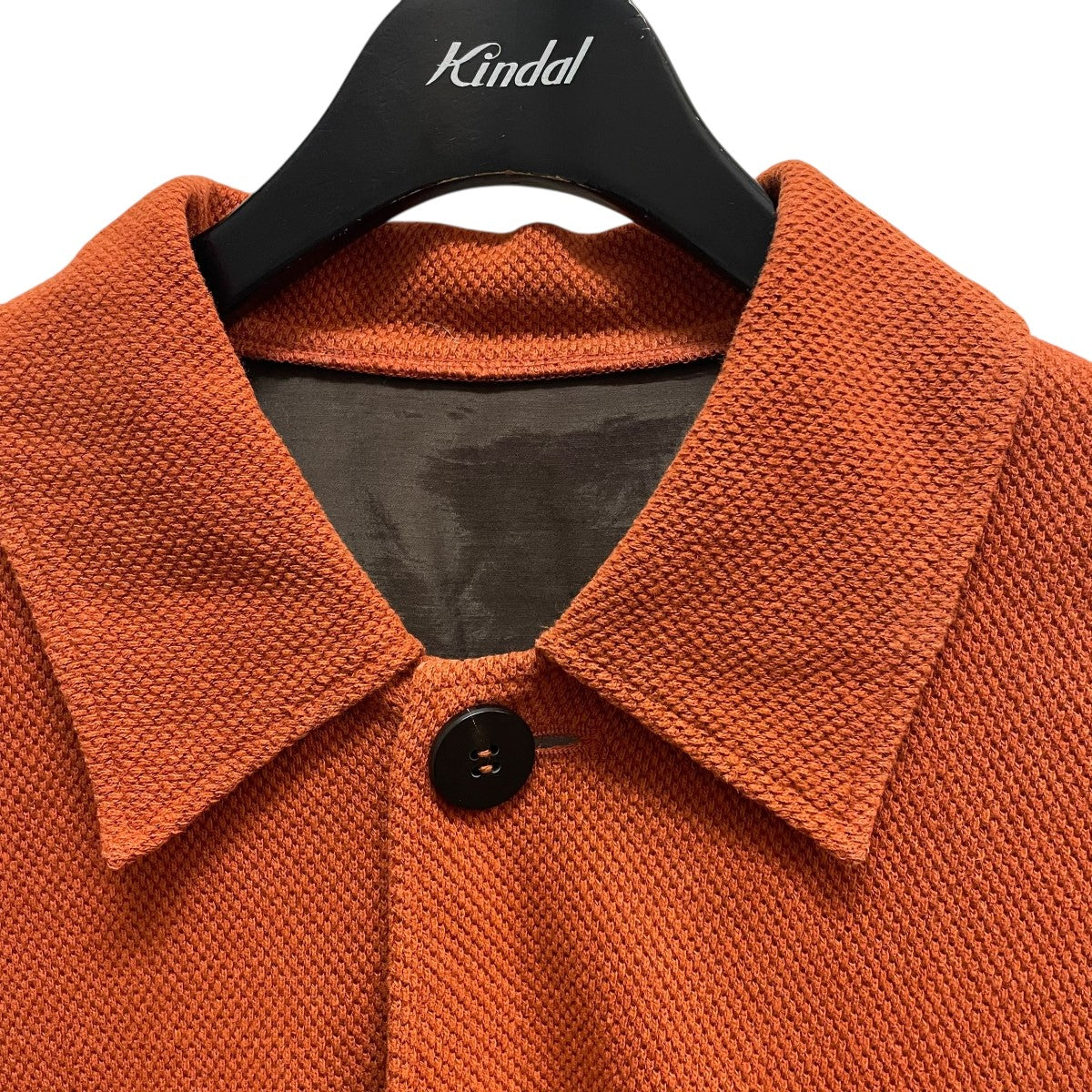 22SSCOTTON LINEN HALF COATコートC221U03C01